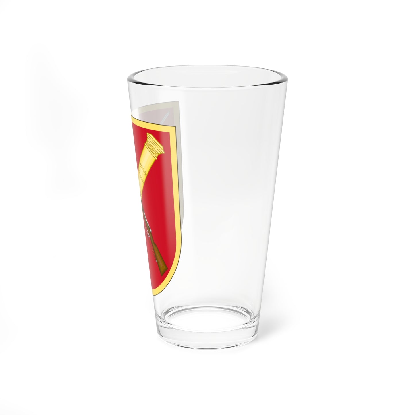 Spanish Army Weaponry Course and Graduates Emblem (Spain) (Coat of Arms) Pint Glass 16oz