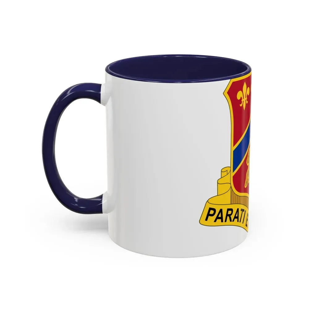 123 Engineer Battalion (U.S. Army) Accent Coffee Mug - Go Mug Yourself
