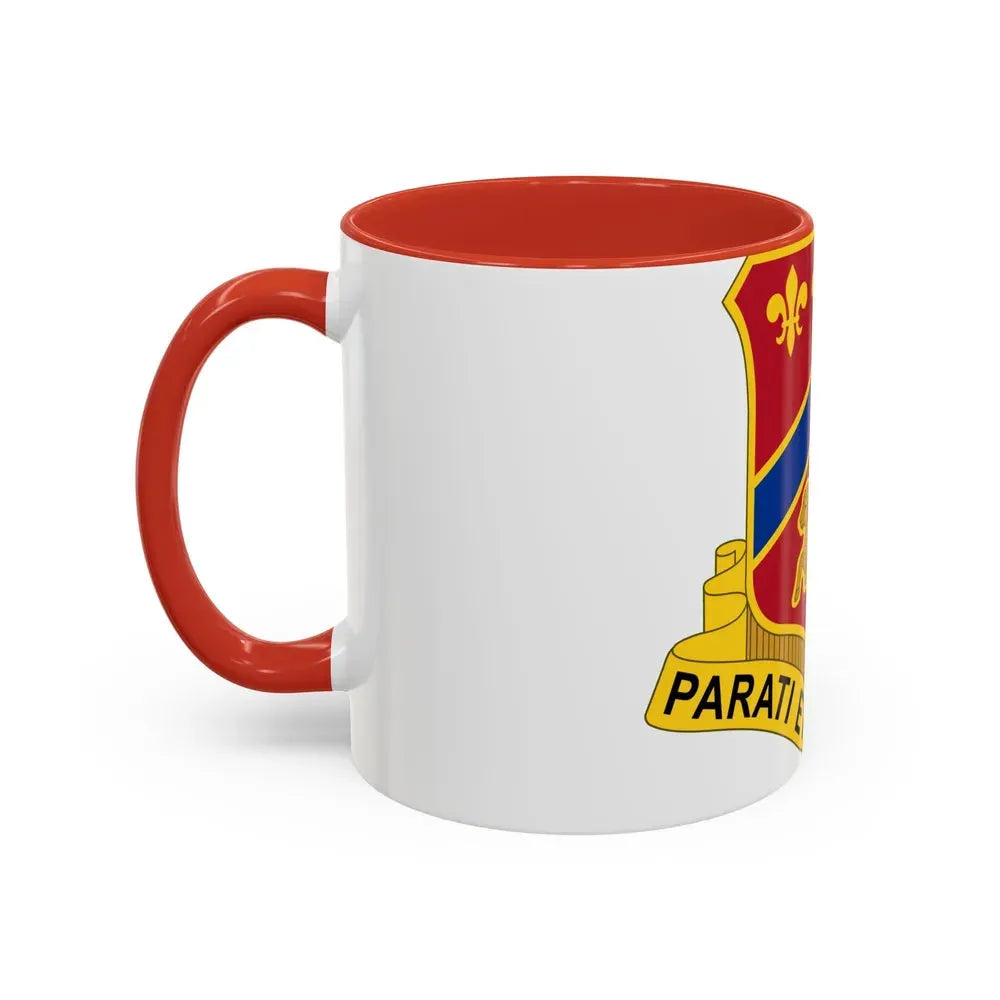 123 Engineer Battalion (U.S. Army) Accent Coffee Mug - Go Mug Yourself