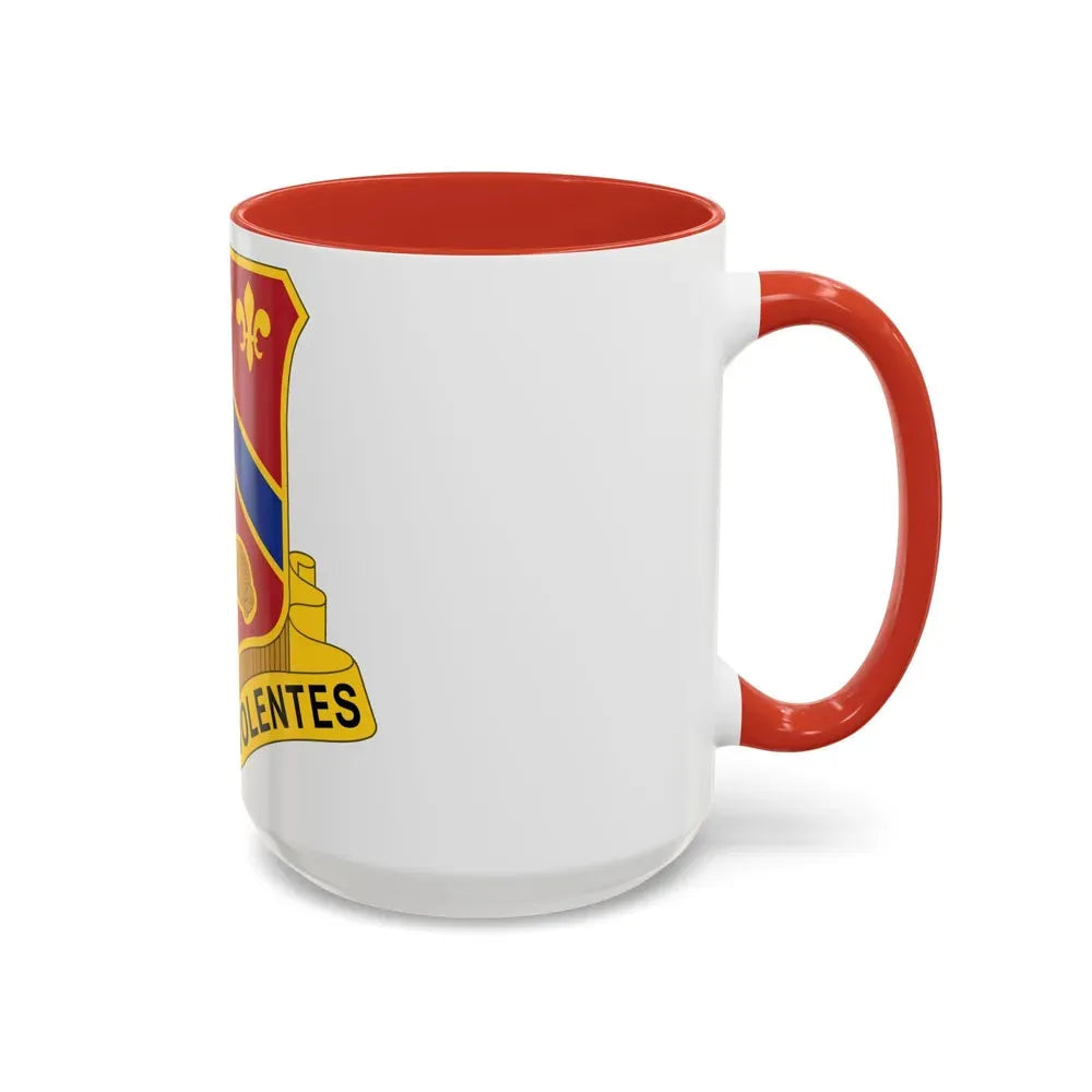 123 Engineer Battalion (U.S. Army) Accent Coffee Mug - Go Mug Yourself