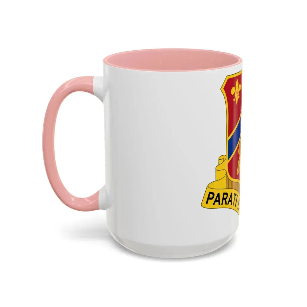 123 Engineer Battalion (U.S. Army) Accent Coffee Mug - Go Mug Yourself