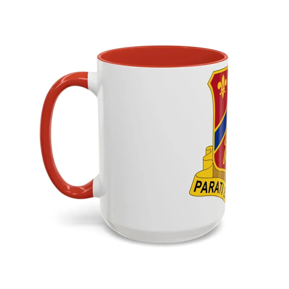 123 Engineer Battalion (U.S. Army) Accent Coffee Mug - Go Mug Yourself
