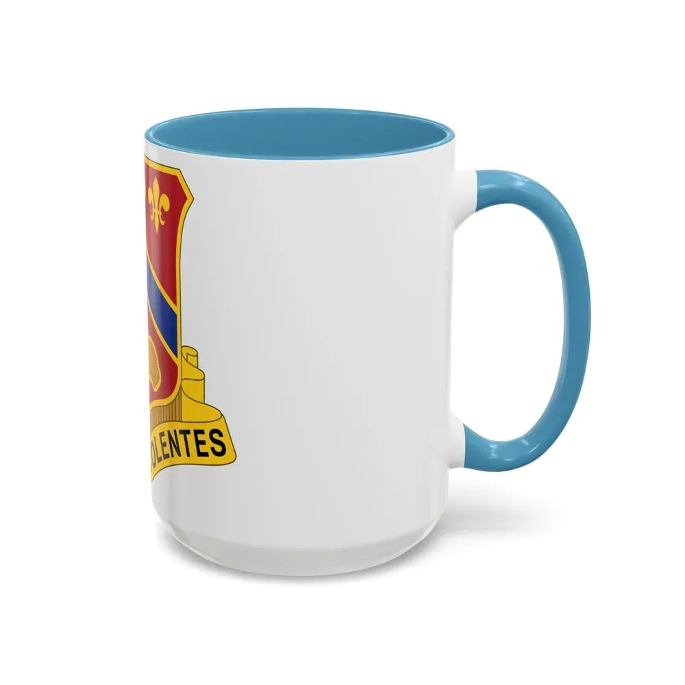 123 Engineer Battalion (U.S. Army) Accent Coffee Mug - Go Mug Yourself