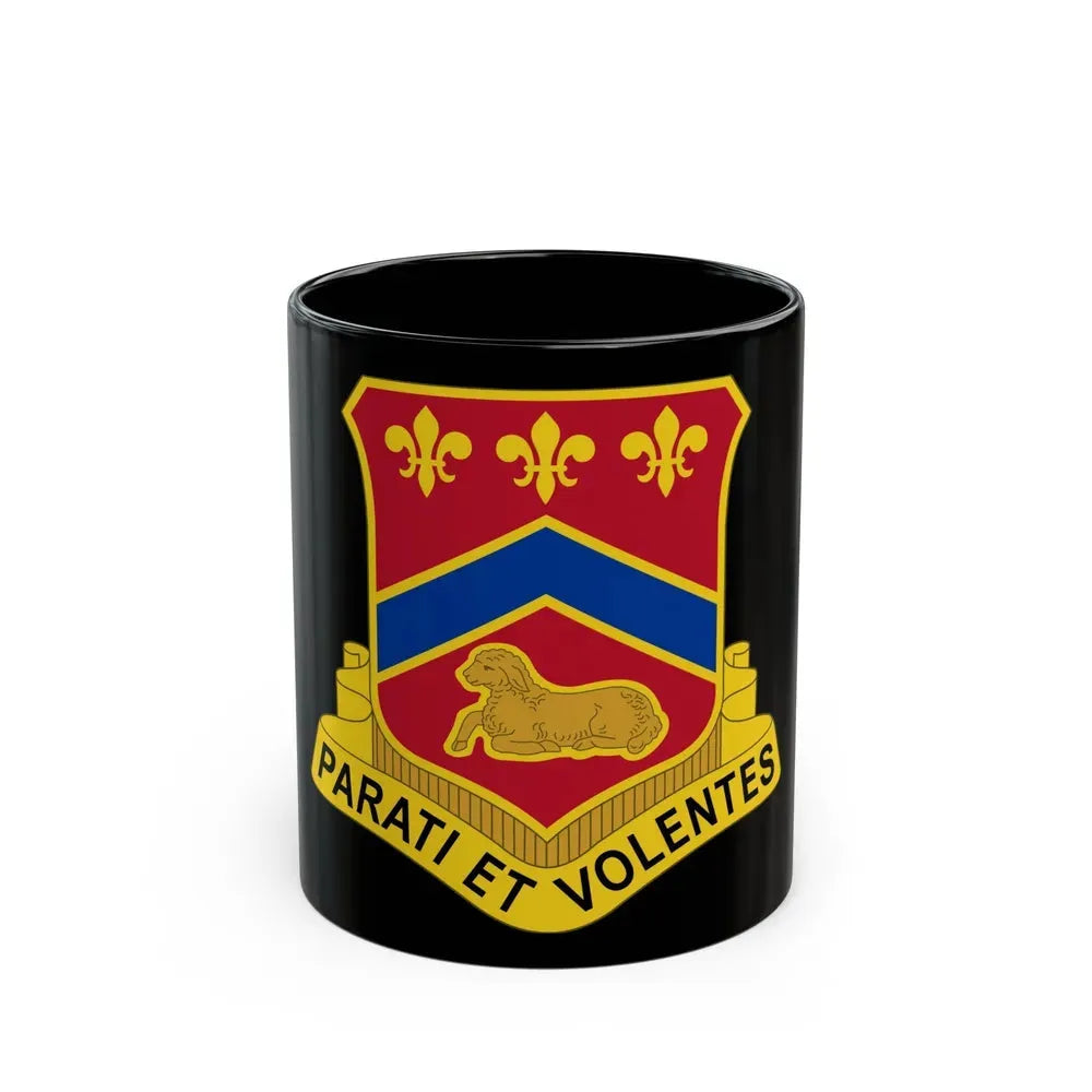 123 Engineer Battalion (U.S. Army) Black Coffee Mug - Go Mug Yourself