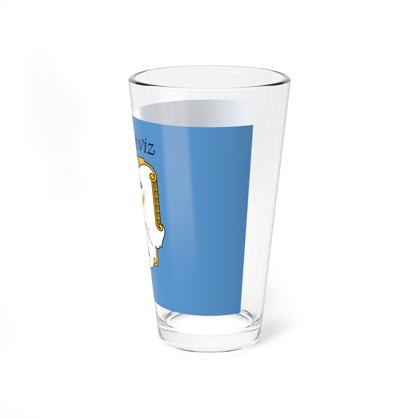 Flag of Galgaheviz (Hungary) Pint Glass 16oz