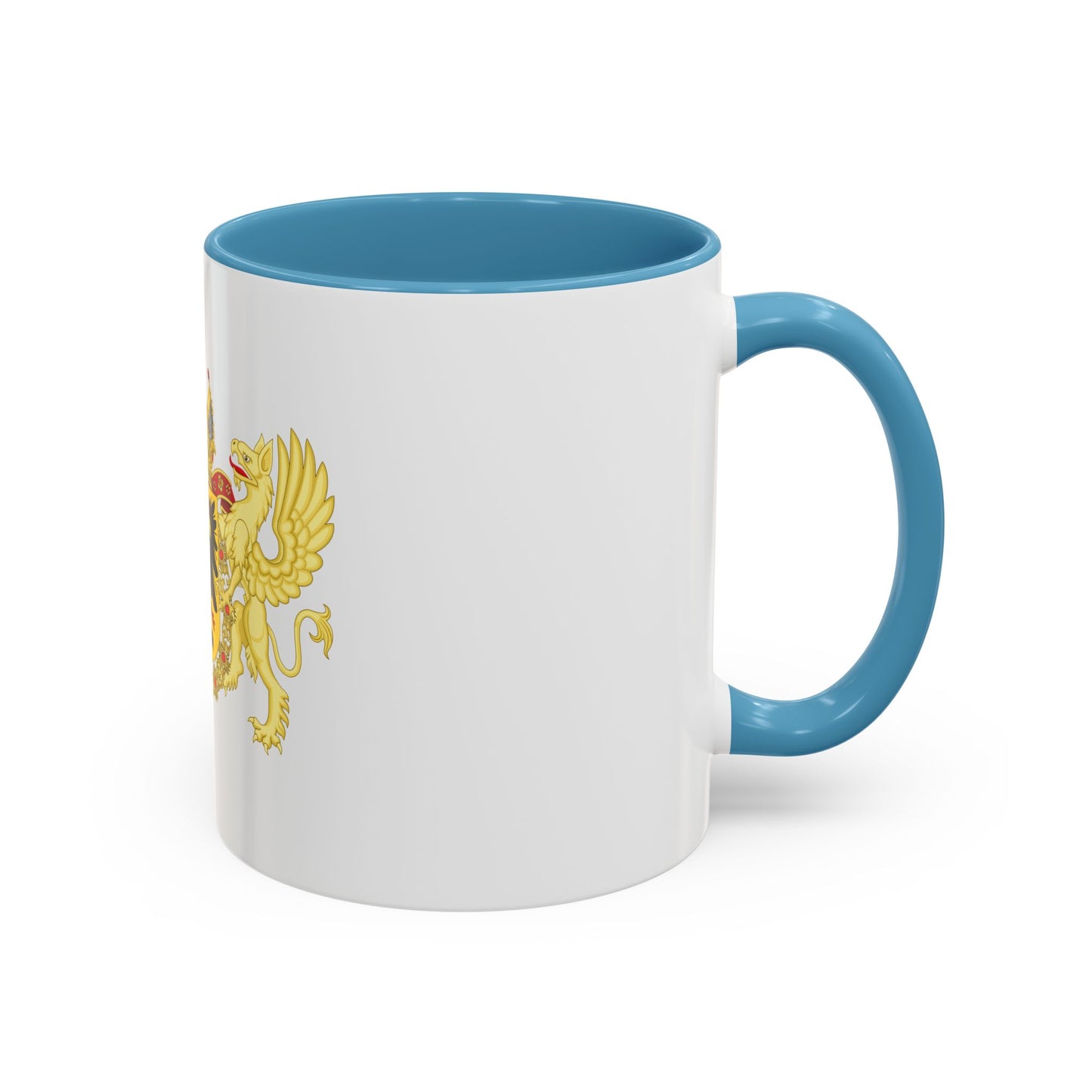 Ornamented Coat of Arms of Maximilian II, Holy Roman Emperor - Accent Coffee Mug