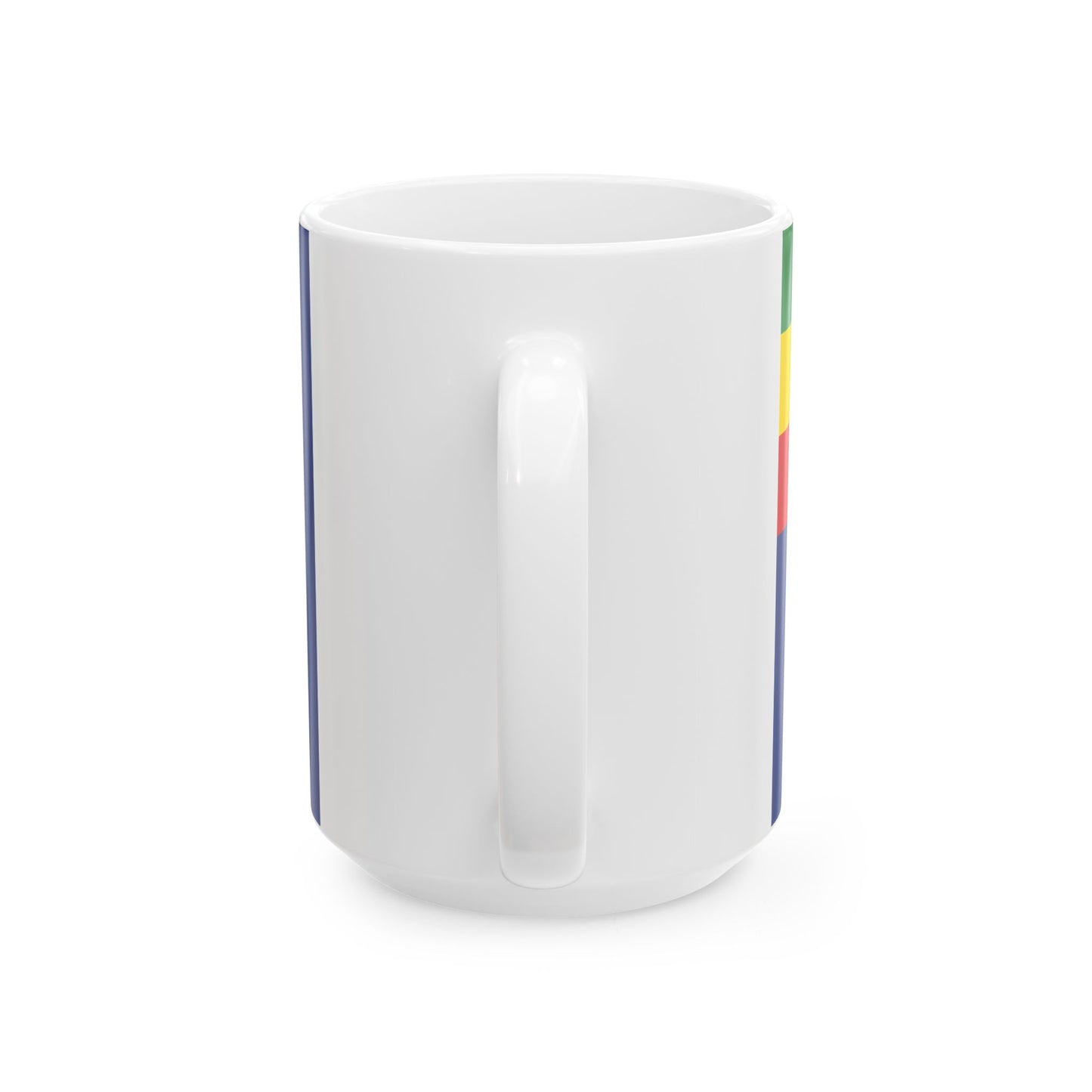 War Ensign of Ethiopia FDRE (Ethiopia) White Coffee Mug