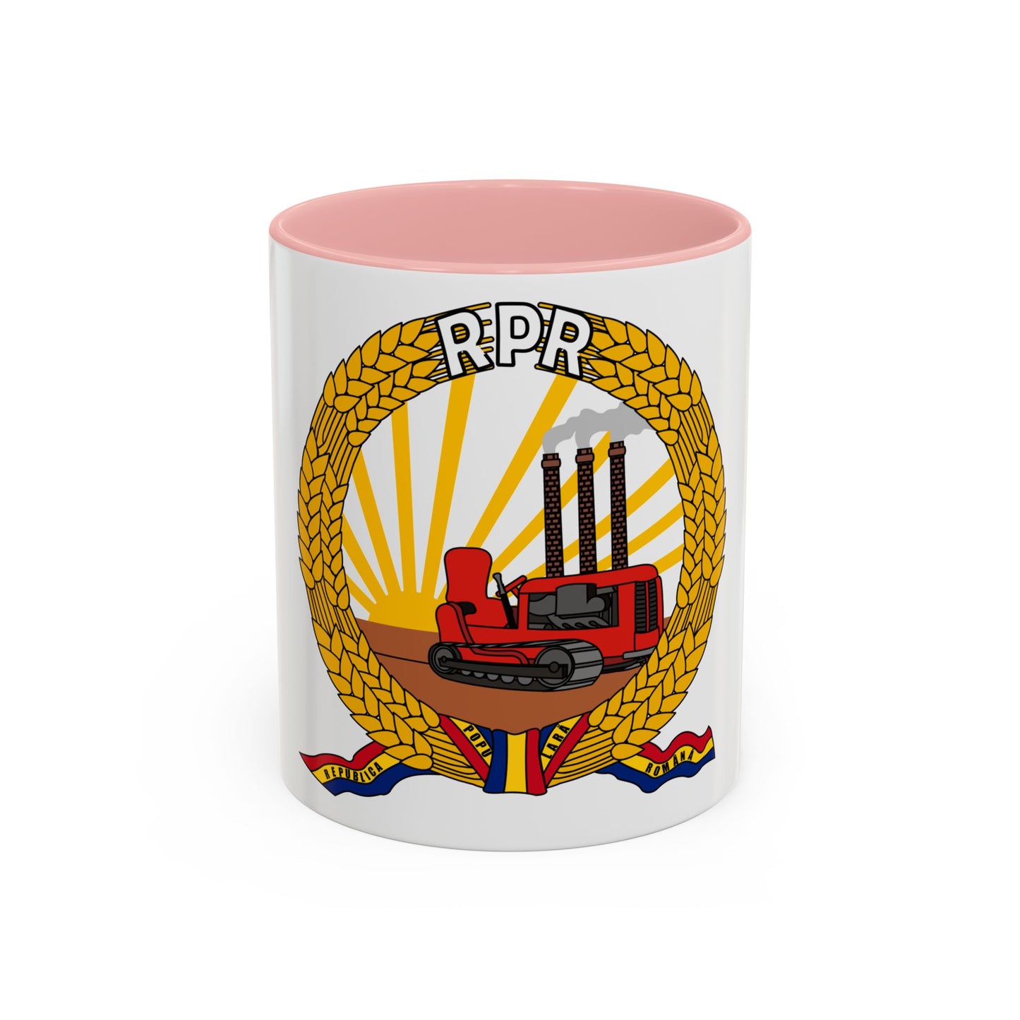 Coat of arms of Romania (January-March 1948) - Accent Coffee Mug