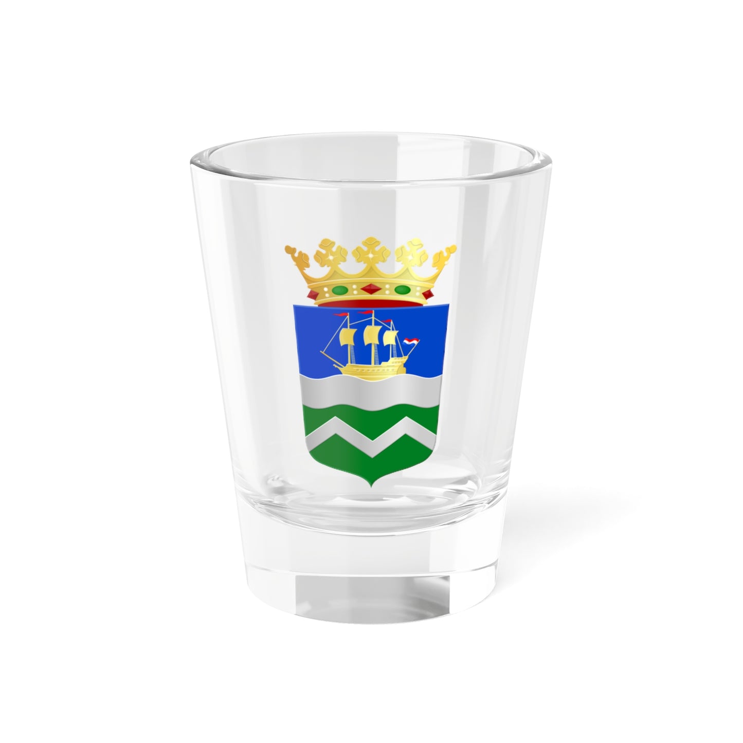Midden-Delfland wapen (Netherlands) (Coat of Arms) Shot Glass 1.5oz