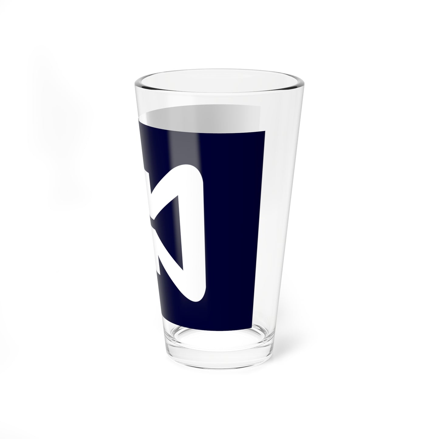 Flag of Nakajima Fukushima (Japan) Pint Glass 16oz