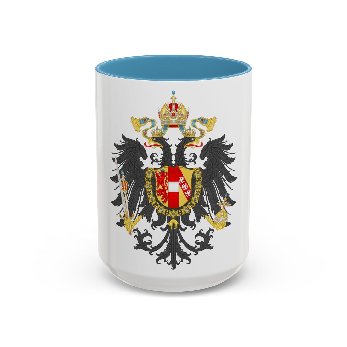 Imperial Coat of Arms of the Empire of Austria (1815) - Accent Coffee Mug