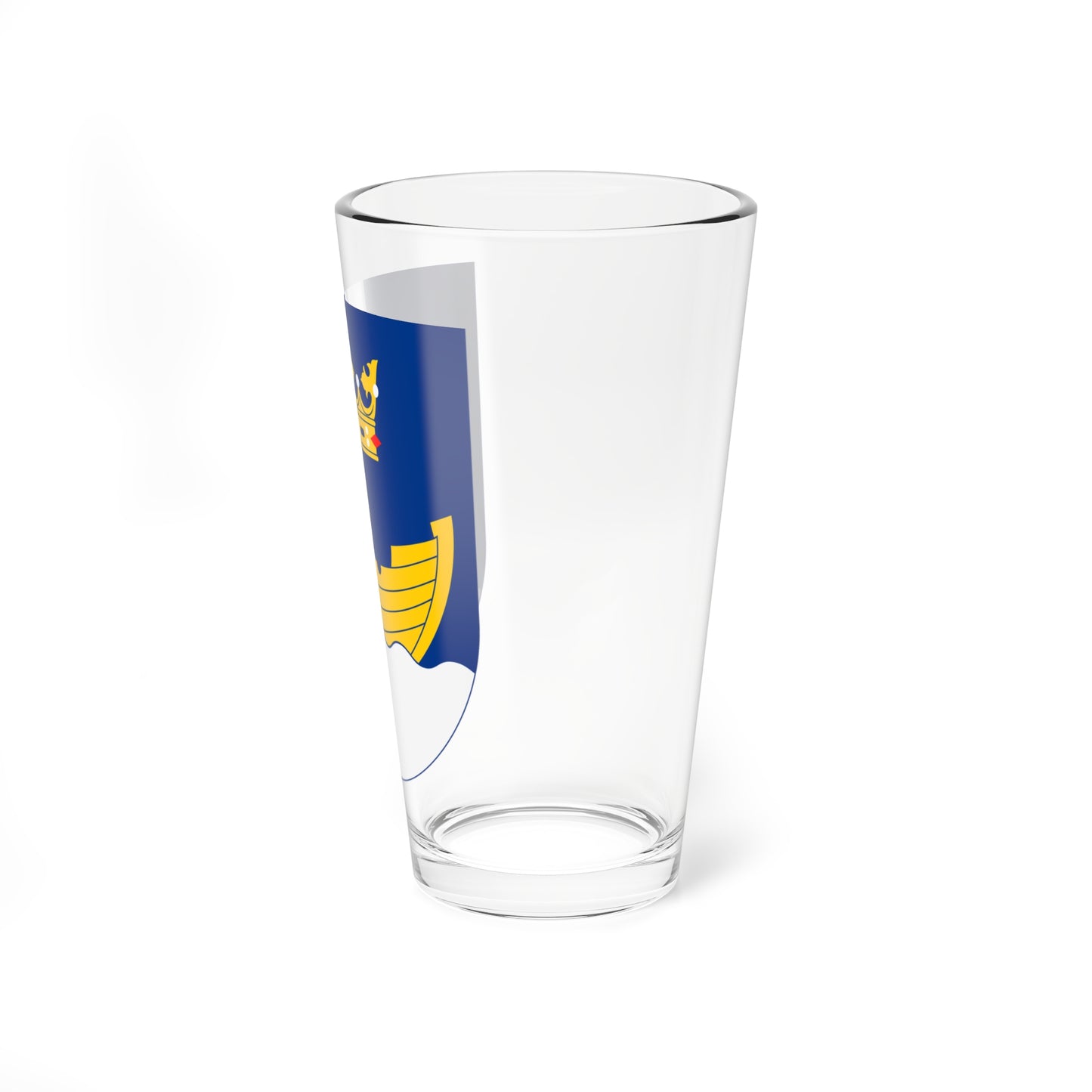 Vapen för Helsingfors stad (Finland) (Coat of Arms) Pint Glass 16oz