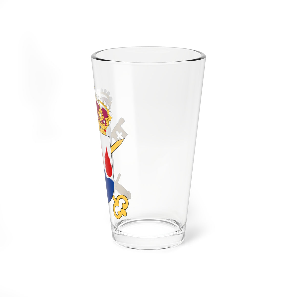 Länsrätten i Västmanlands län vapen (Sweden) (Coat of Arms) Pint Glass 16oz