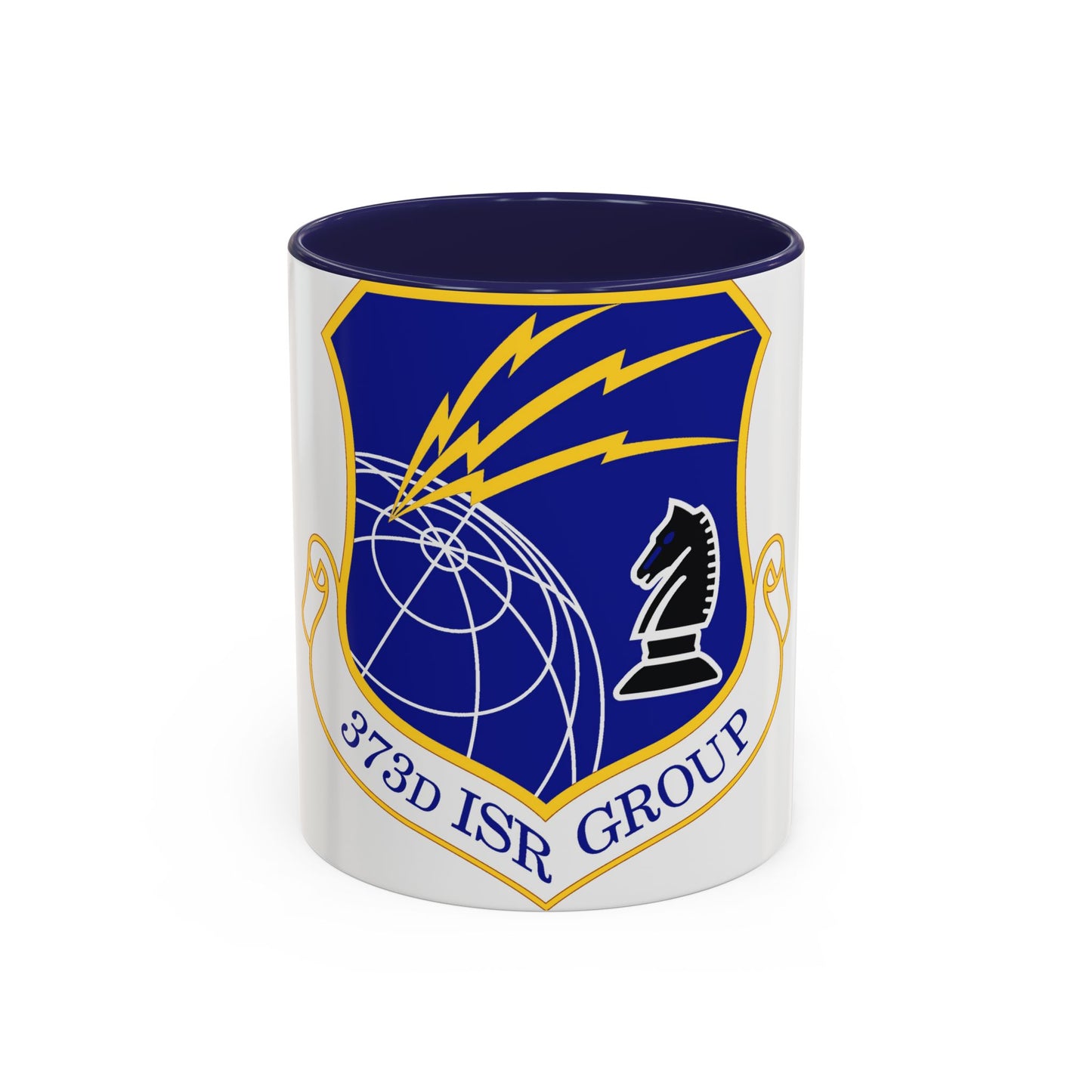 373 Intelligence Surveillance and Reconnaissance Group AFISRA (U.S. Air Force) Accent Coffee Mug