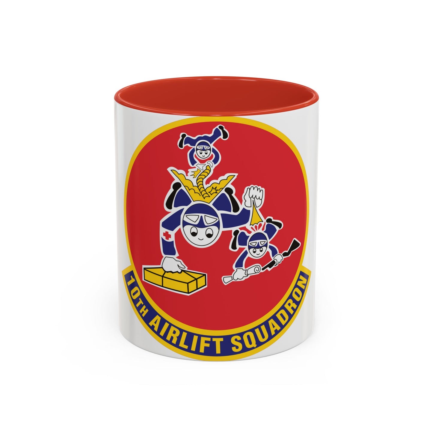 10th Airlift Squadron 2 (U.S. Air Force) Accent Coffee Mug
