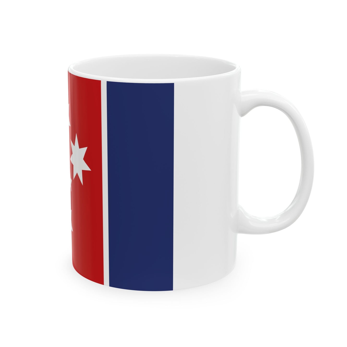 Harold Scrubys Proposal 1997 Australian Flag Proposal (Australia) White Coffee Mug