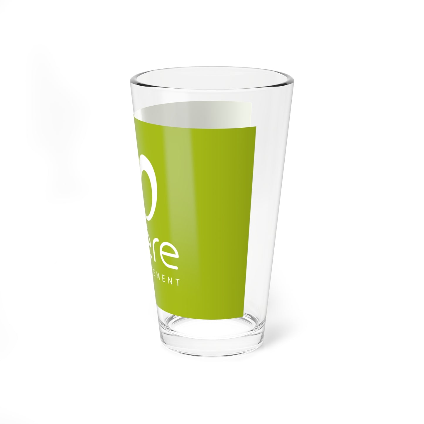 Flag of the Department of Lozere (France) Pint Glass 16oz