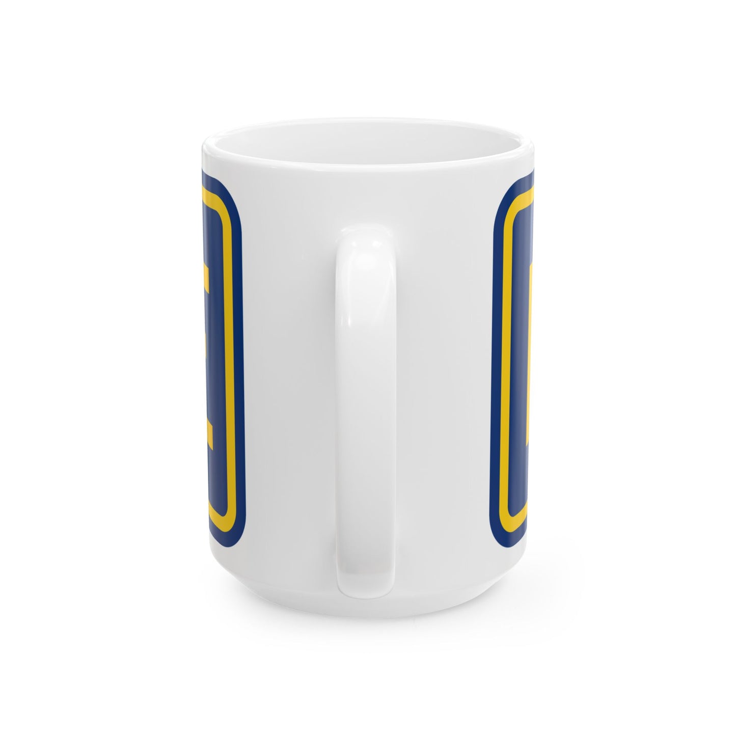 Toll plate county es (Puerto Rico) (Road Sign) White Coffee Mug