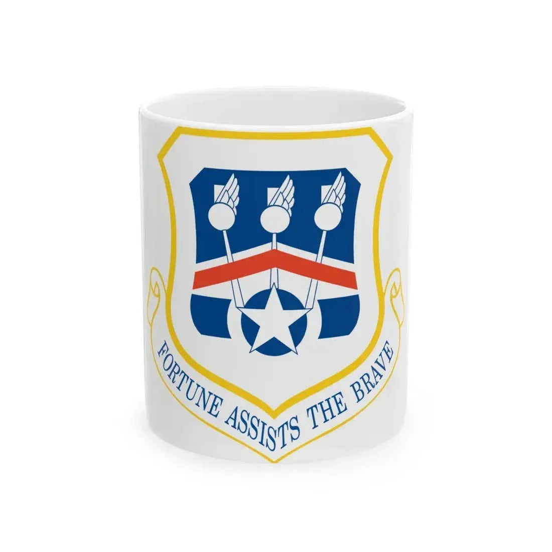 123d Airlift Wing (U.S. Air Force) White Coffee Mug - Go Mug Yourself