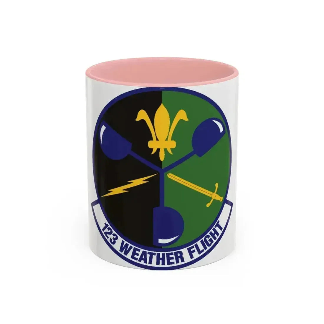 123d Weather Flight (U.S. Air Force) Accent Coffee Mug - Go Mug Yourself