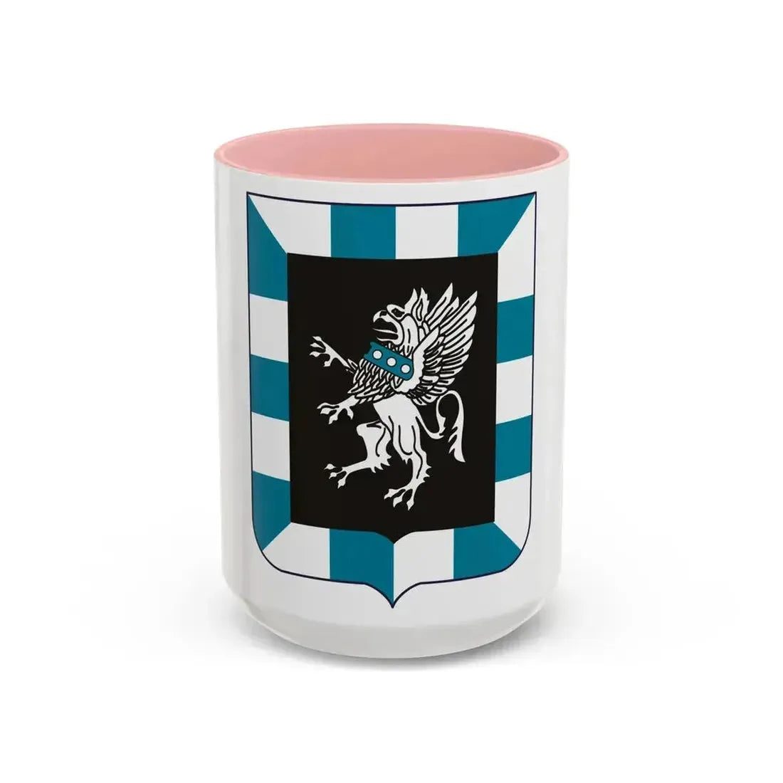 124 Military Intelligence Battalion 2 (U.S. Army) Accent Coffee Mug 15oz Pink - Go Mug Yourself