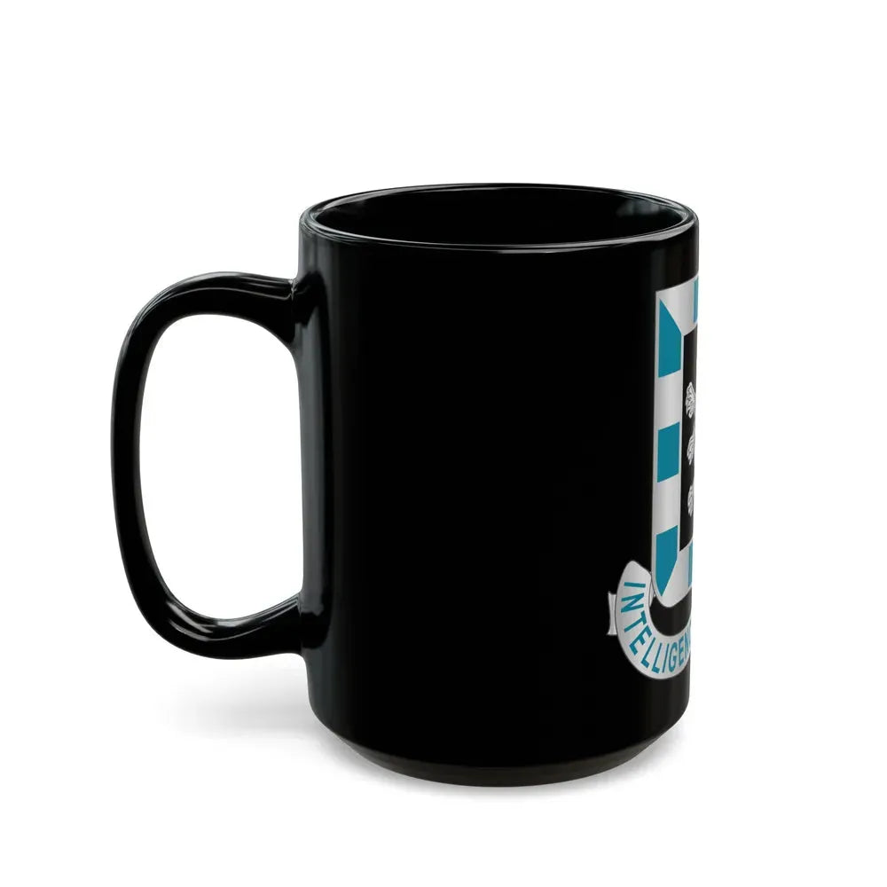 124 Military Intelligence Battalion (U.S. Army) Black Coffee Mug - Go Mug Yourself