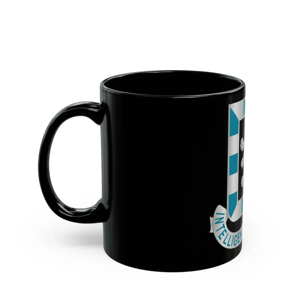 124 Military Intelligence Battalion (U.S. Army) Black Coffee Mug - Go Mug Yourself