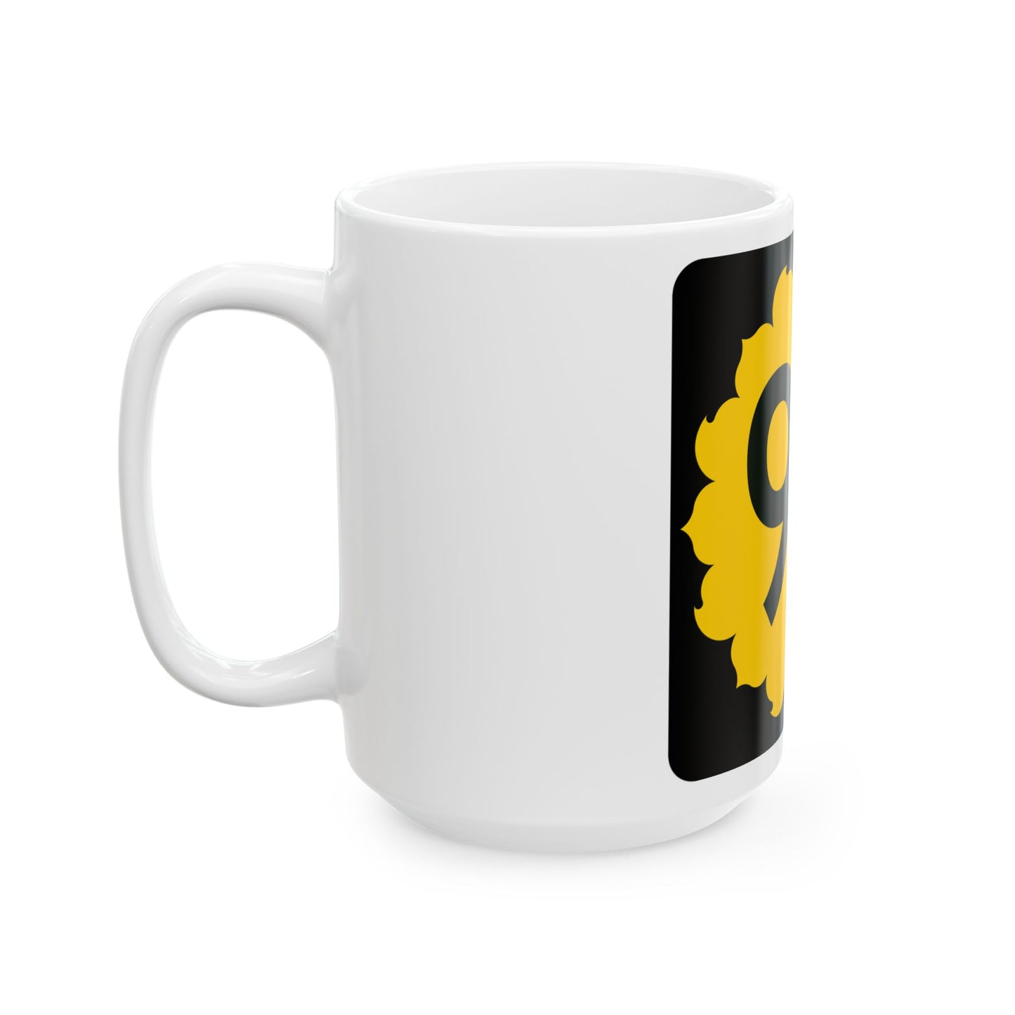 K-94 (Kansas) (Road Sign) White Coffee Mug