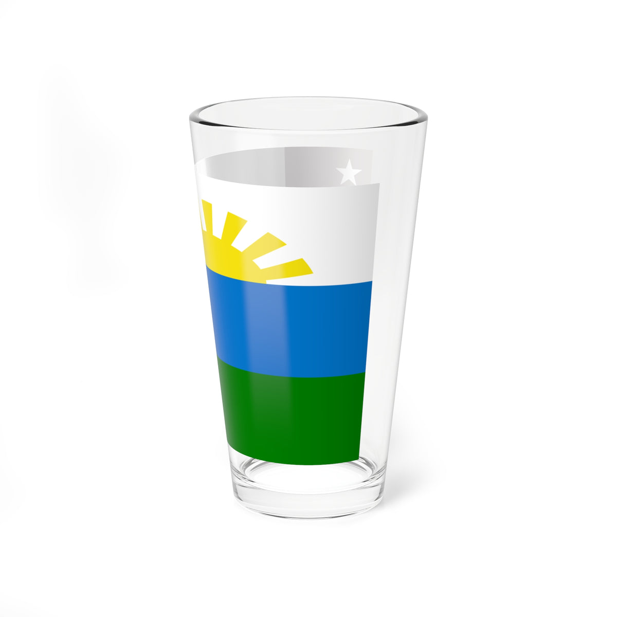 Bandera de Girardot Cojedes (Venezuela) Pint Glass 16oz