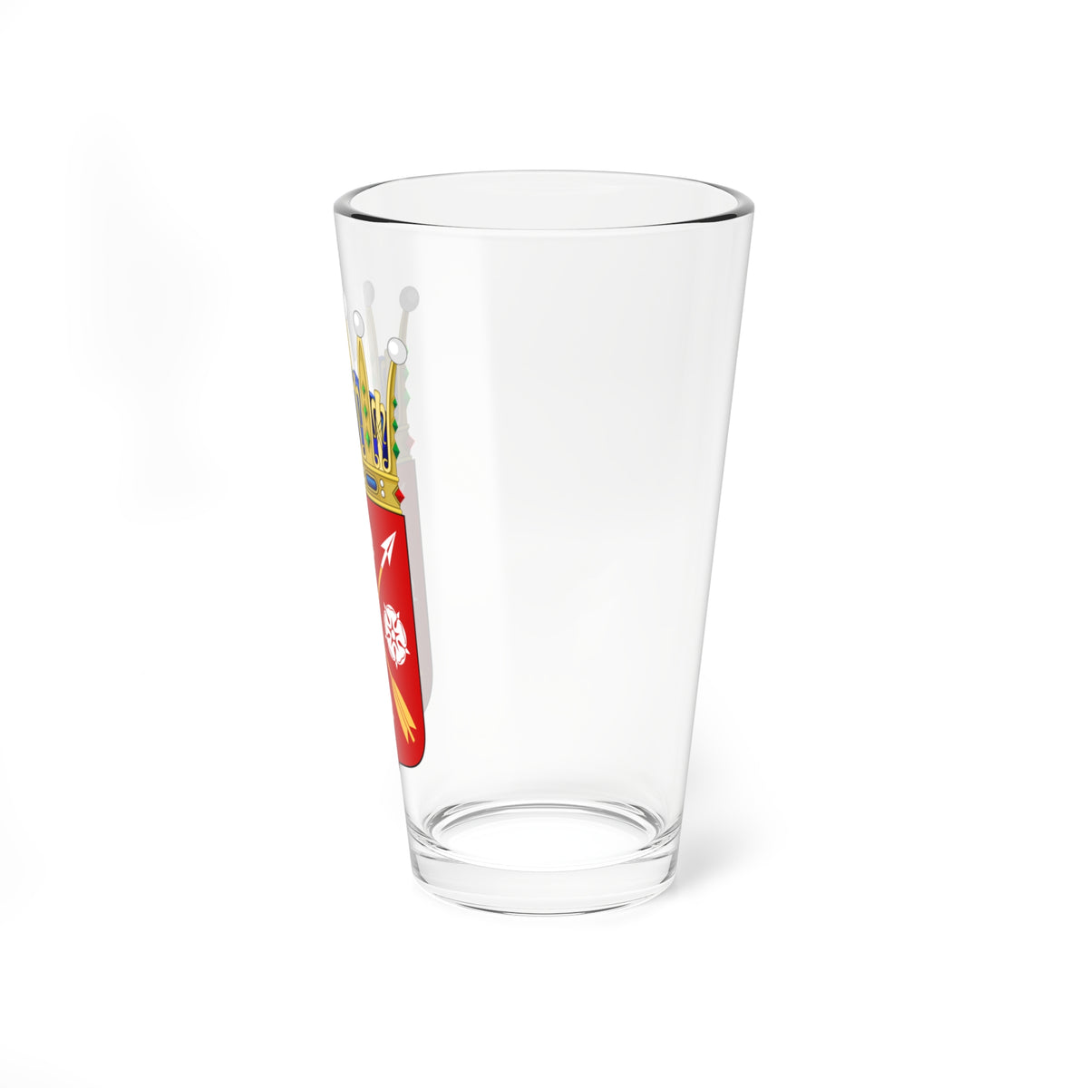 Närkes vapen crowned (Sweden) (Coat of Arms) Pint Glass 16oz