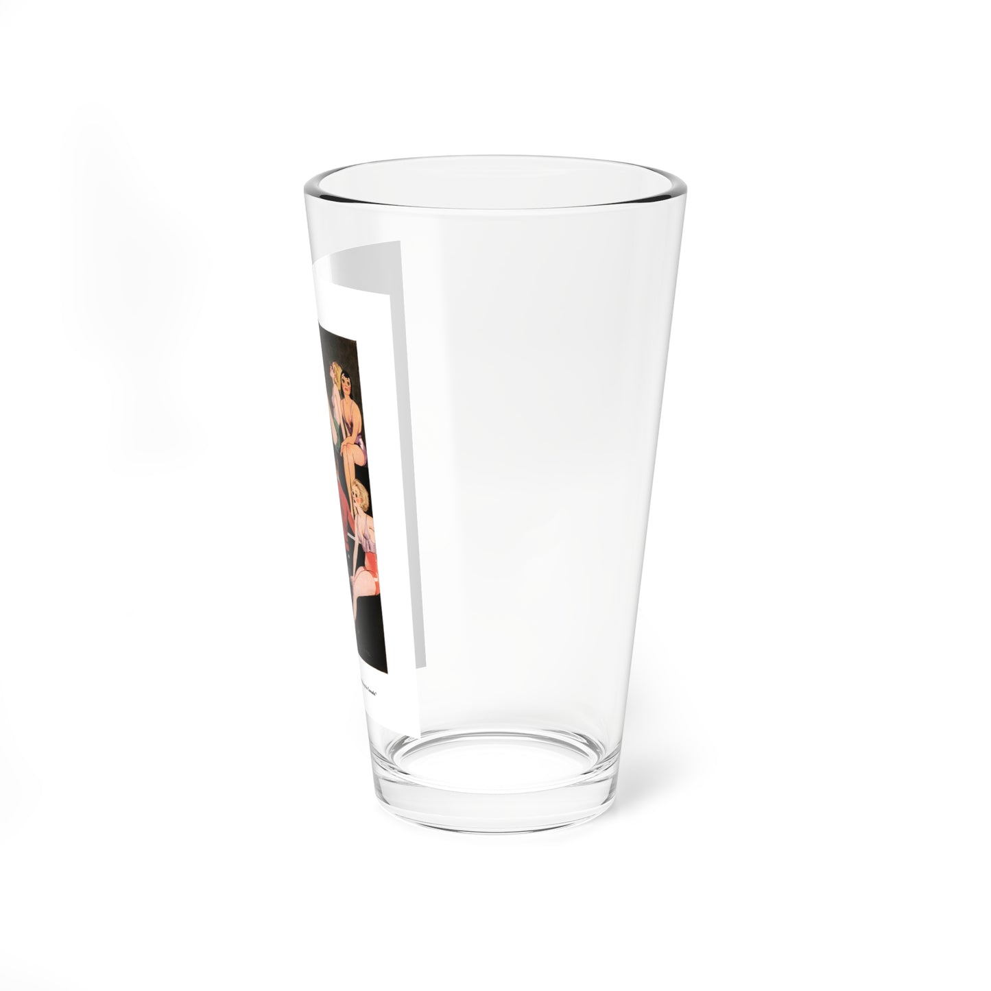 Only 26 more days untilthat fishing trip up in Canada, Esquire, June 1934 (Magazine Illustration) Pint Glass 16oz