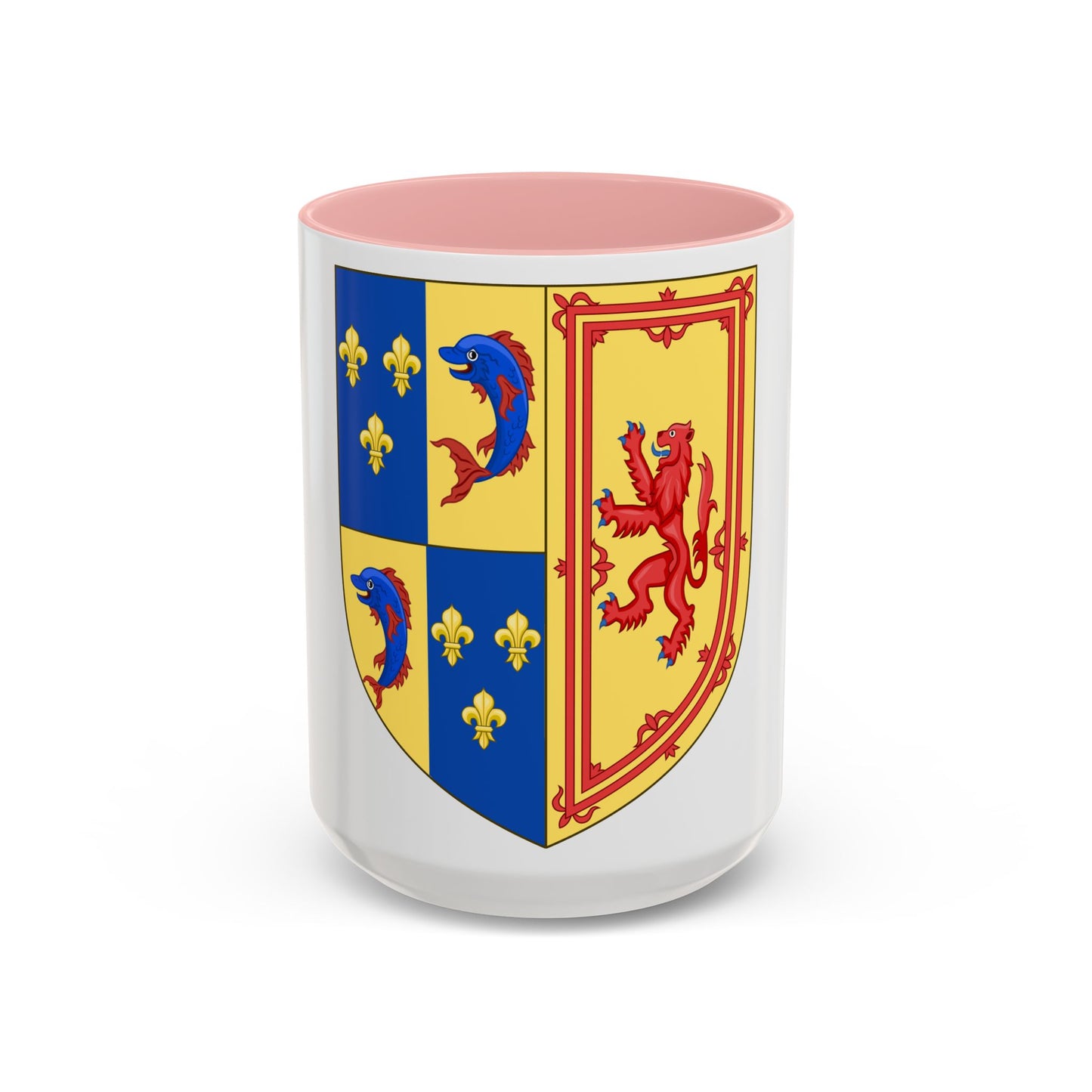 Royal Arms of the Kingdom of Scotland (1558) - Accent Coffee Mug