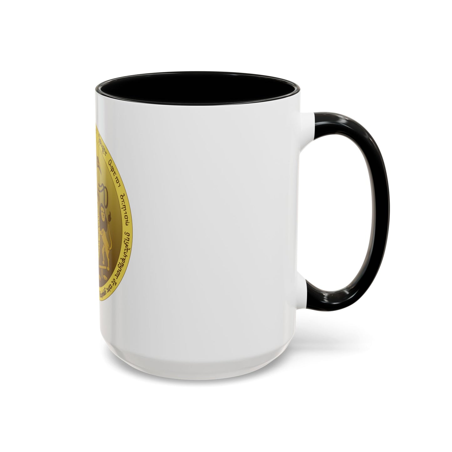 Coat of arms of Kingdom of Kartli-Kakheti - Accent Coffee Mug