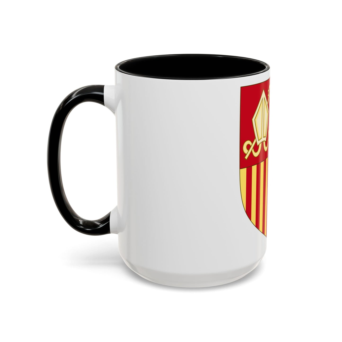 Coat of arms of Andorra (Before 16th Century) - Accent Coffee Mug