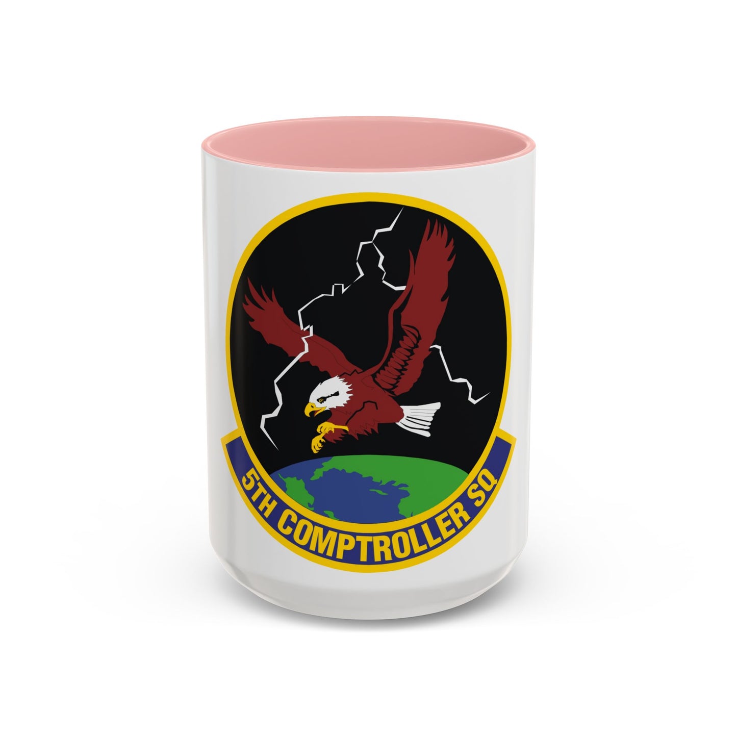 5 Comptroller Squadron AFGSC (U.S. Air Force) Accent Coffee Mug