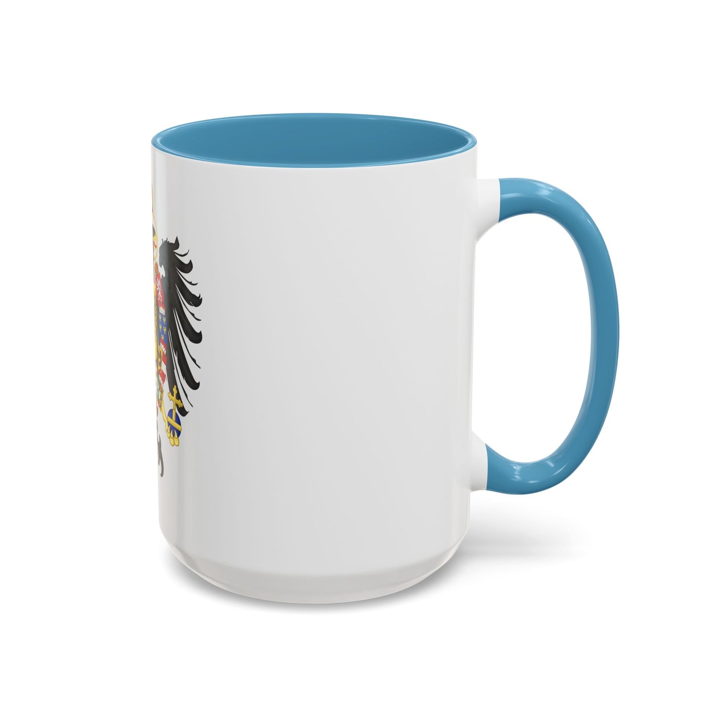 Middle Coat of Arms of Francis II, Holy Roman Emperor (1804-1806) - Accent Coffee Mug