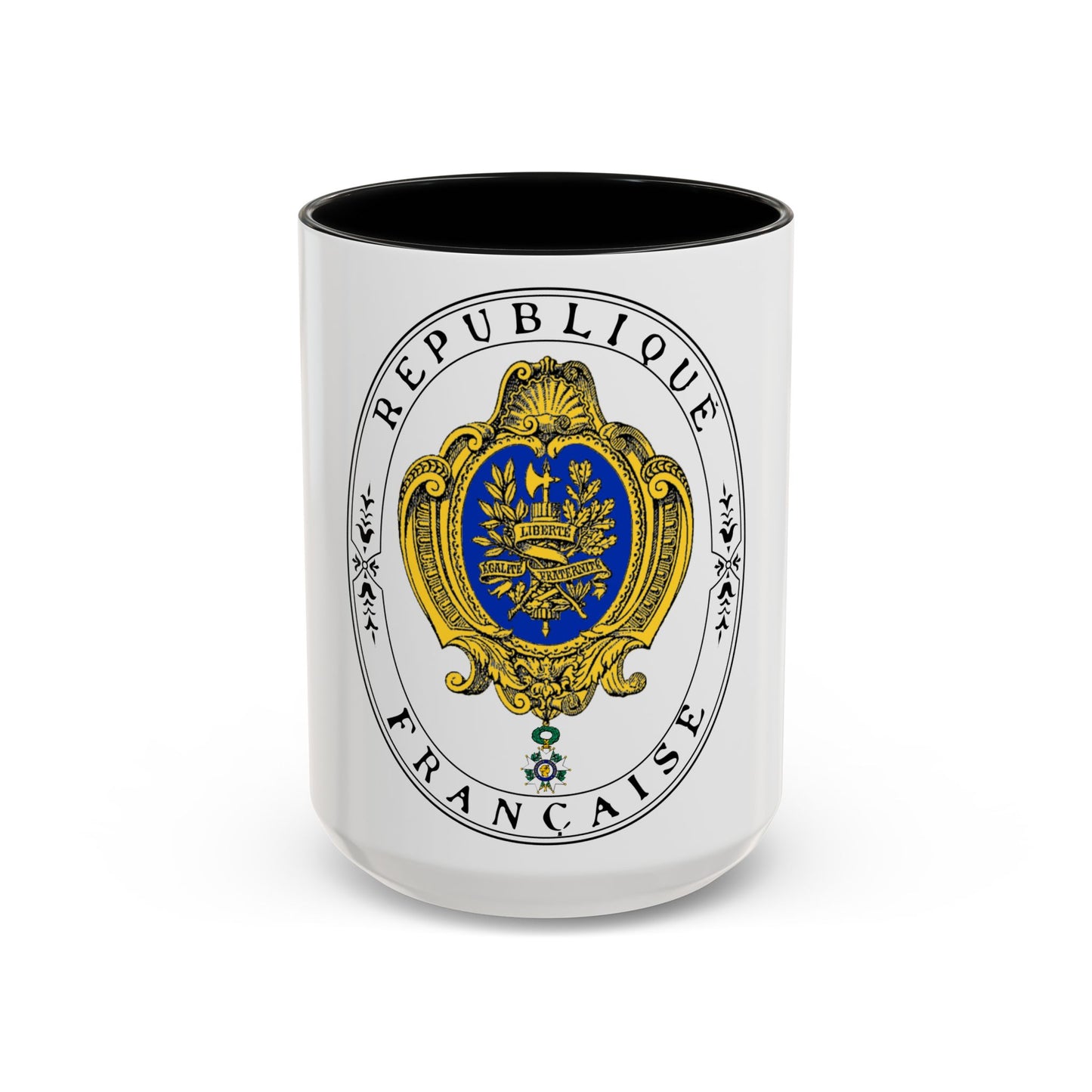 Coat of arms of the French Republic (1905) - Accent Coffee Mug