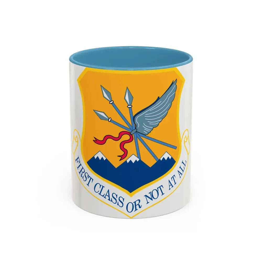 124th Fighter Wing (U.S. Air Force) Accent Coffee Mug 11oz Light Blue - Go Mug Yourself