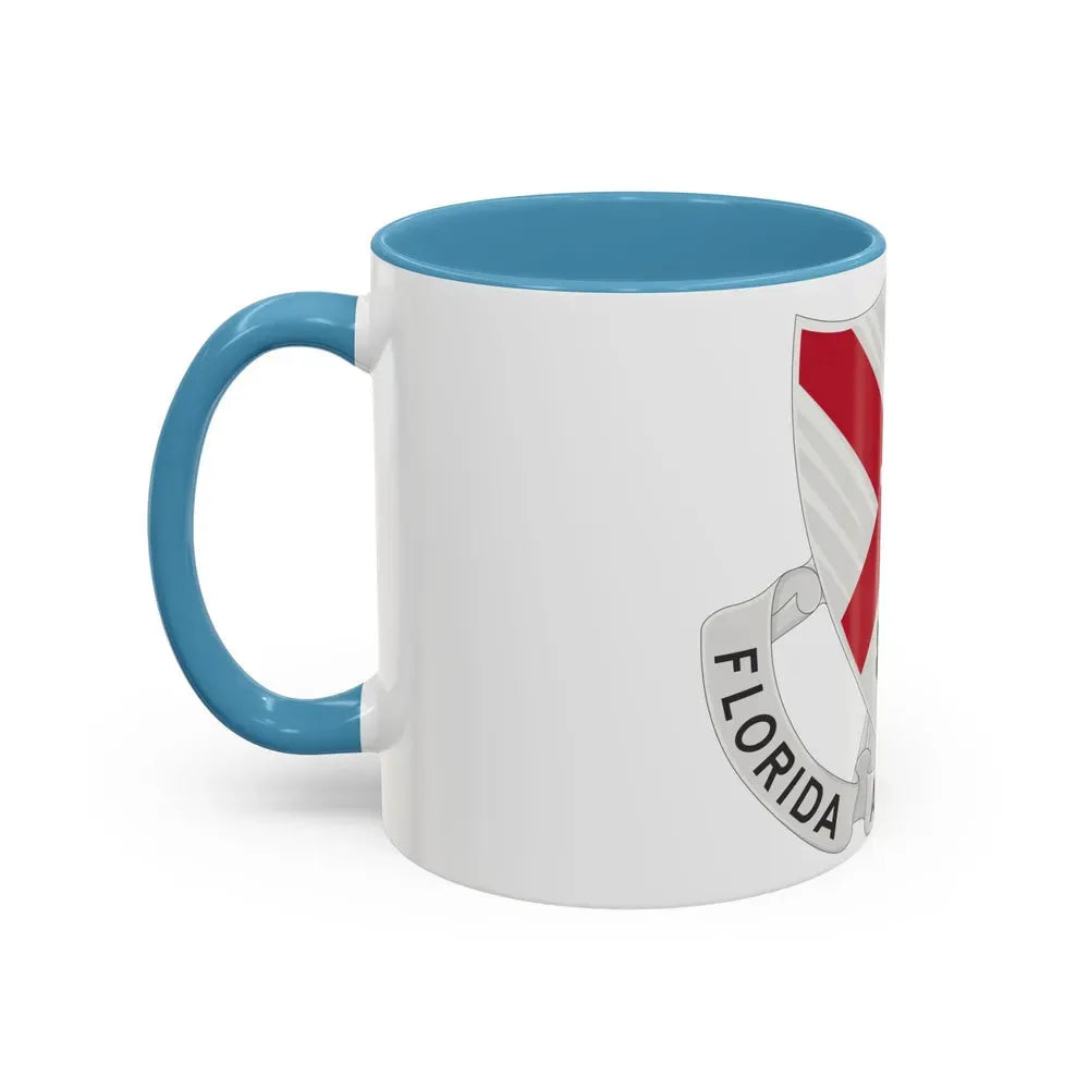 124th Infantry Regiment (U.S. Army) Accent Coffee Mug - Go Mug Yourself