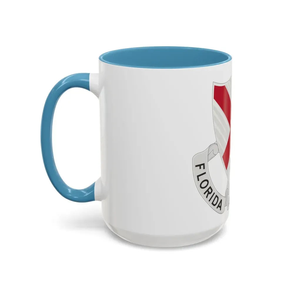 124th Infantry Regiment (U.S. Army) Accent Coffee Mug - Go Mug Yourself