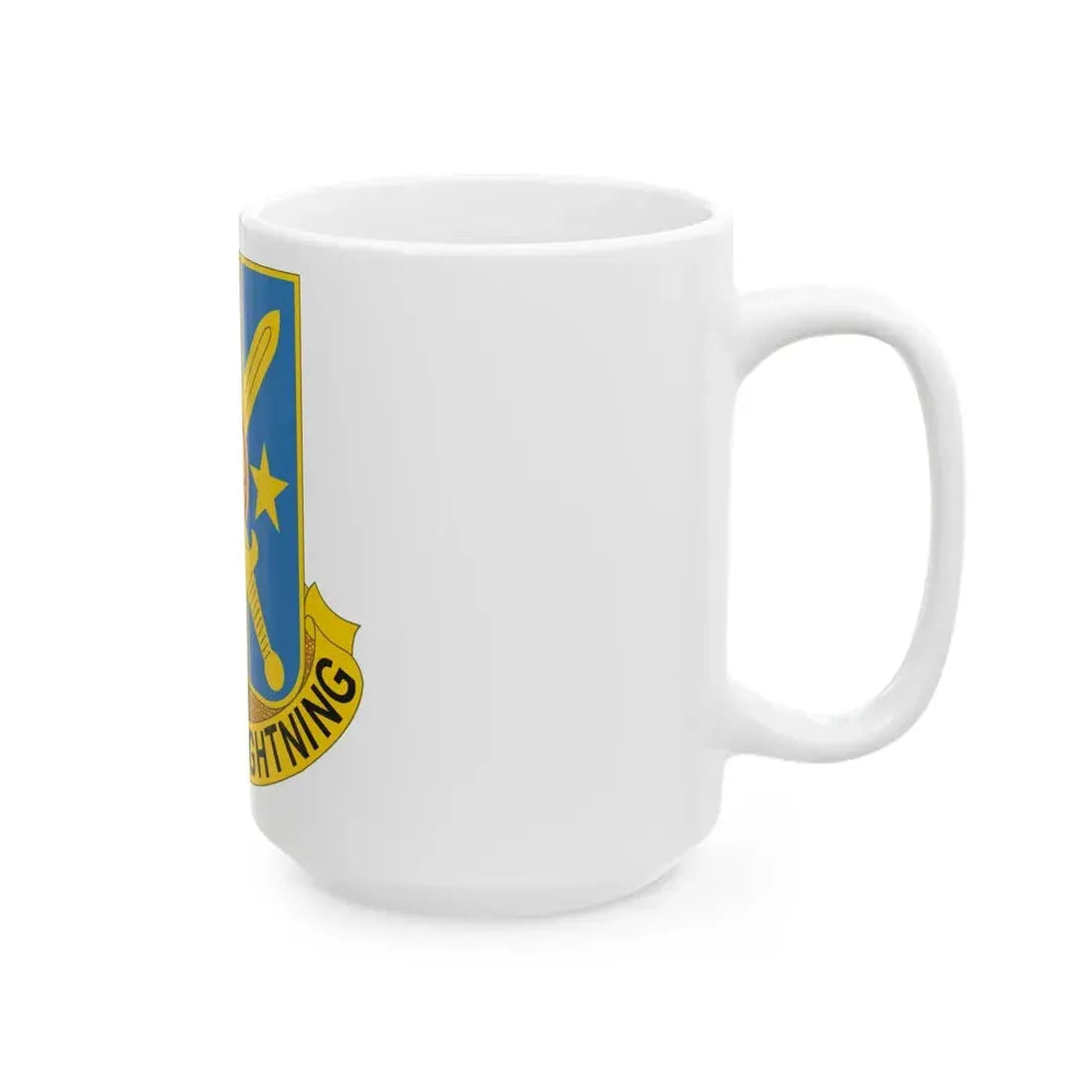 125 Military Intelligence Battalion (U.S. Army) White Coffee Mug - Go Mug Yourself
