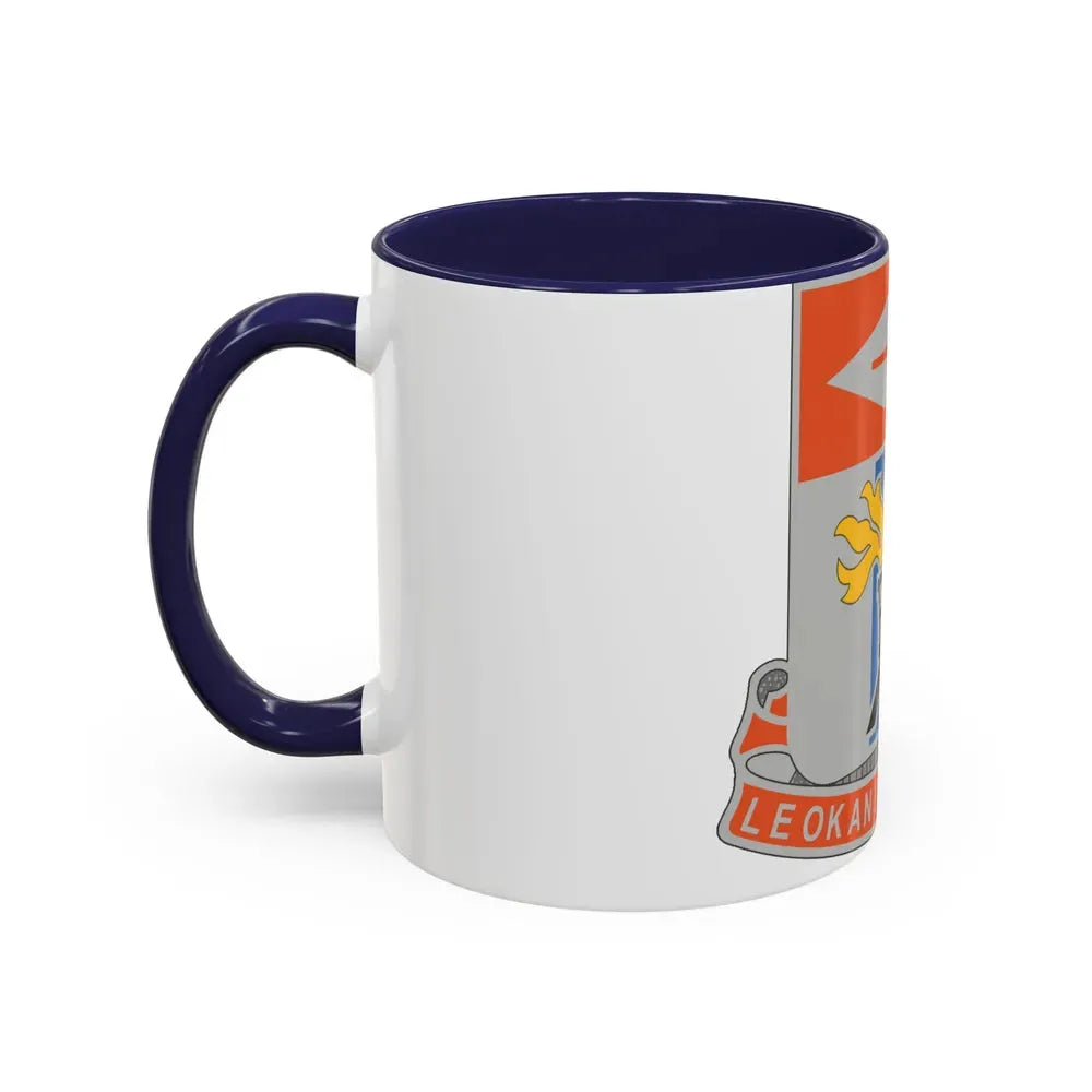 125 Signal Battalion (U.S. Army) Accent Coffee Mug - Go Mug Yourself