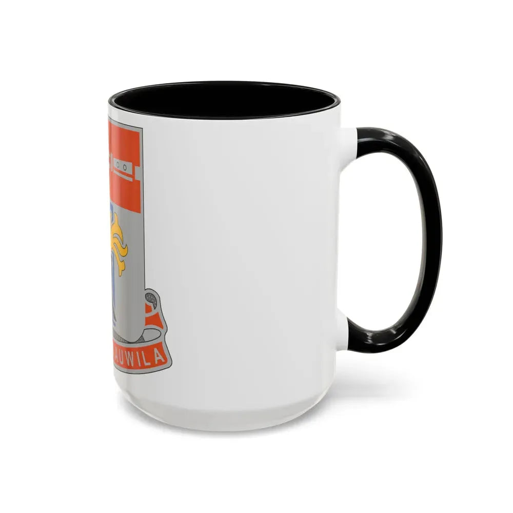 125 Signal Battalion (U.S. Army) Accent Coffee Mug - Go Mug Yourself
