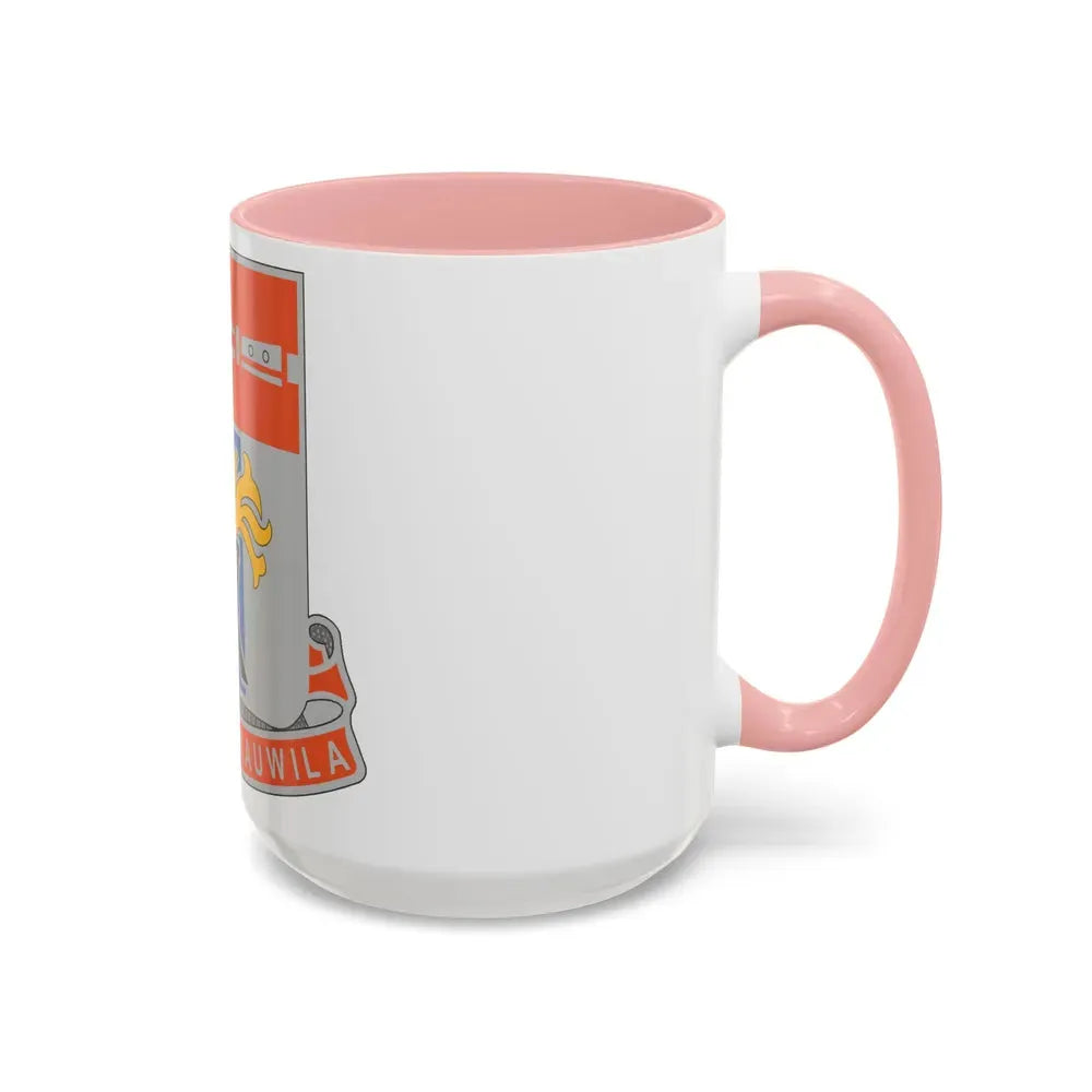 125 Signal Battalion (U.S. Army) Accent Coffee Mug - Go Mug Yourself
