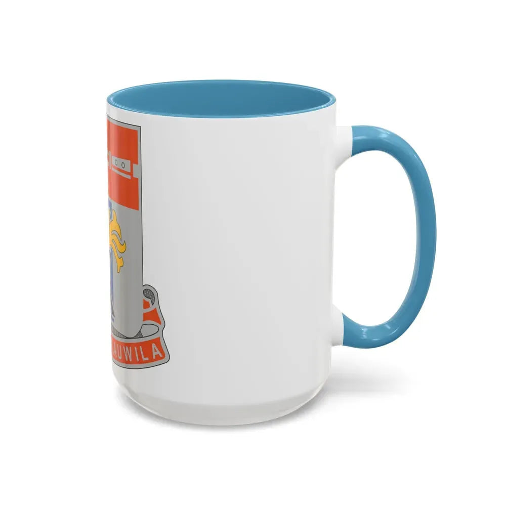 125 Signal Battalion (U.S. Army) Accent Coffee Mug - Go Mug Yourself