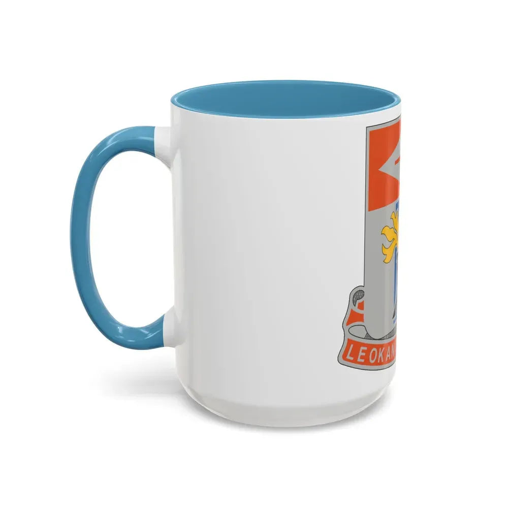 125 Signal Battalion (U.S. Army) Accent Coffee Mug - Go Mug Yourself