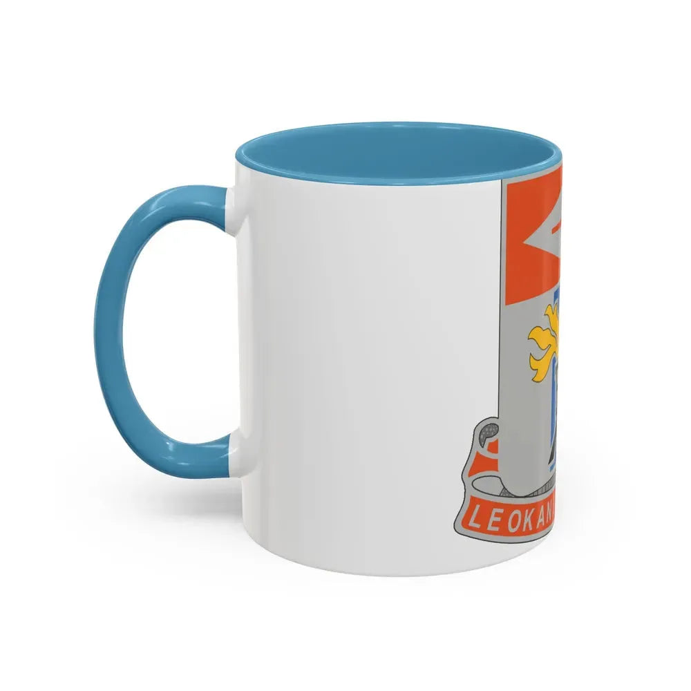 125 Signal Battalion (U.S. Army) Accent Coffee Mug - Go Mug Yourself