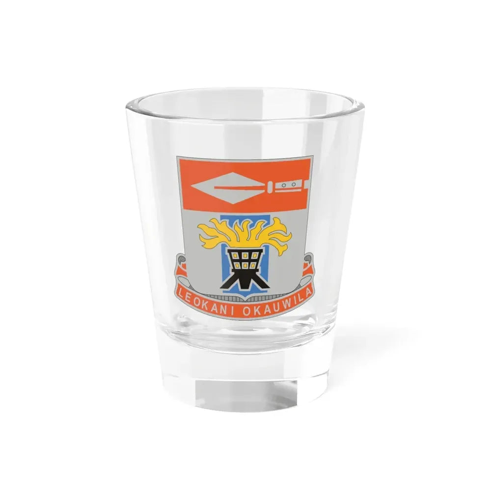 125 Signal Battalion (U.S. Army) Shot Glass 1.5oz 1.5oz - Go Mug Yourself