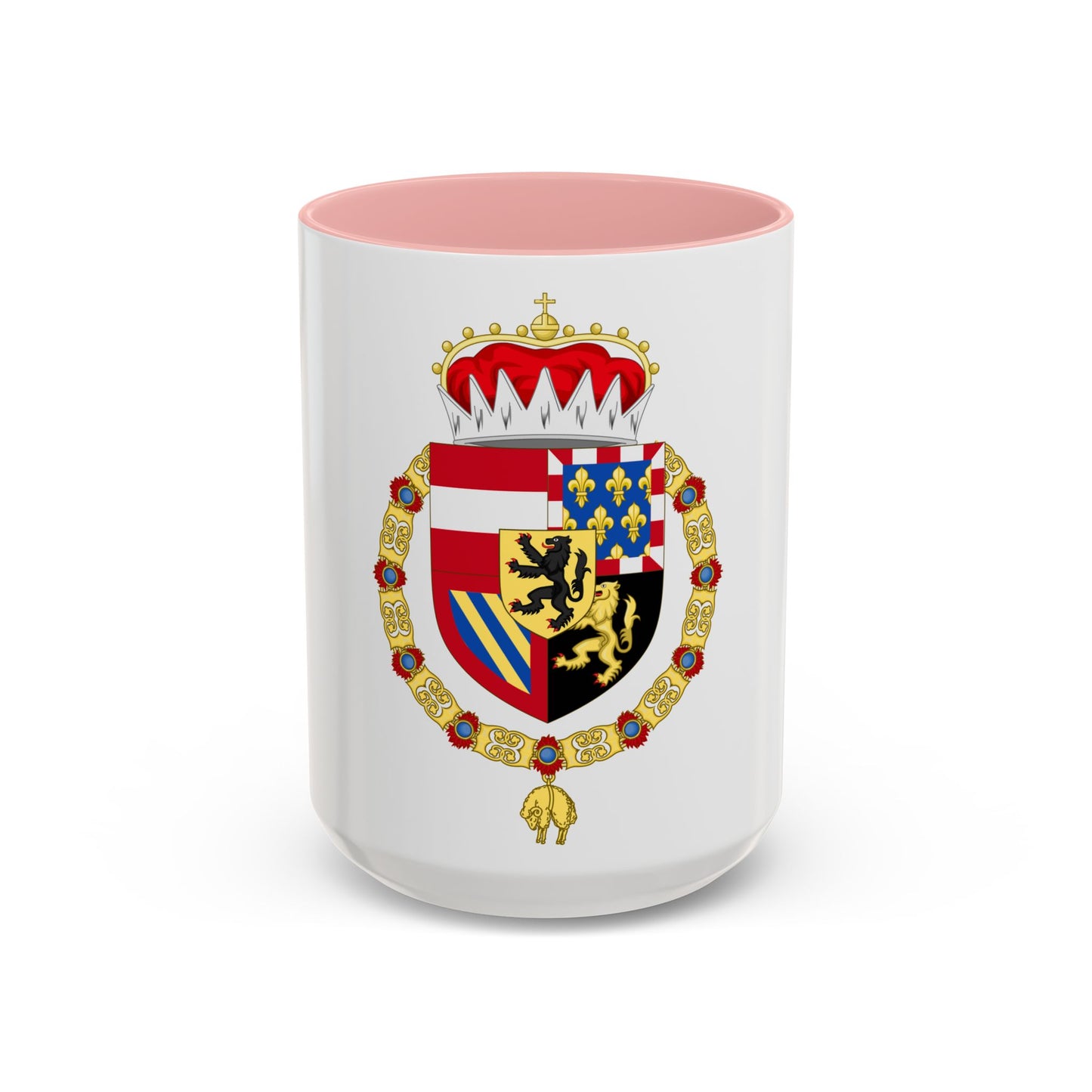 Coat of Arms of Philip IV of Burgundy - Accent Coffee Mug