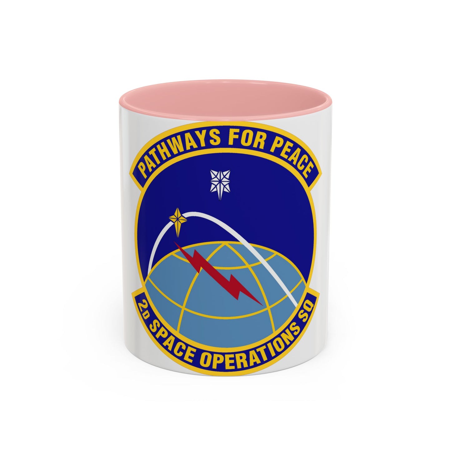 2d Space Operations Squadron (U.S. Air Force) Accent Coffee Mug